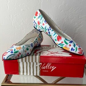 Women's Colorful Floral Loafers